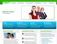 web template on medical