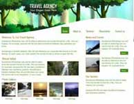 free web template on travel